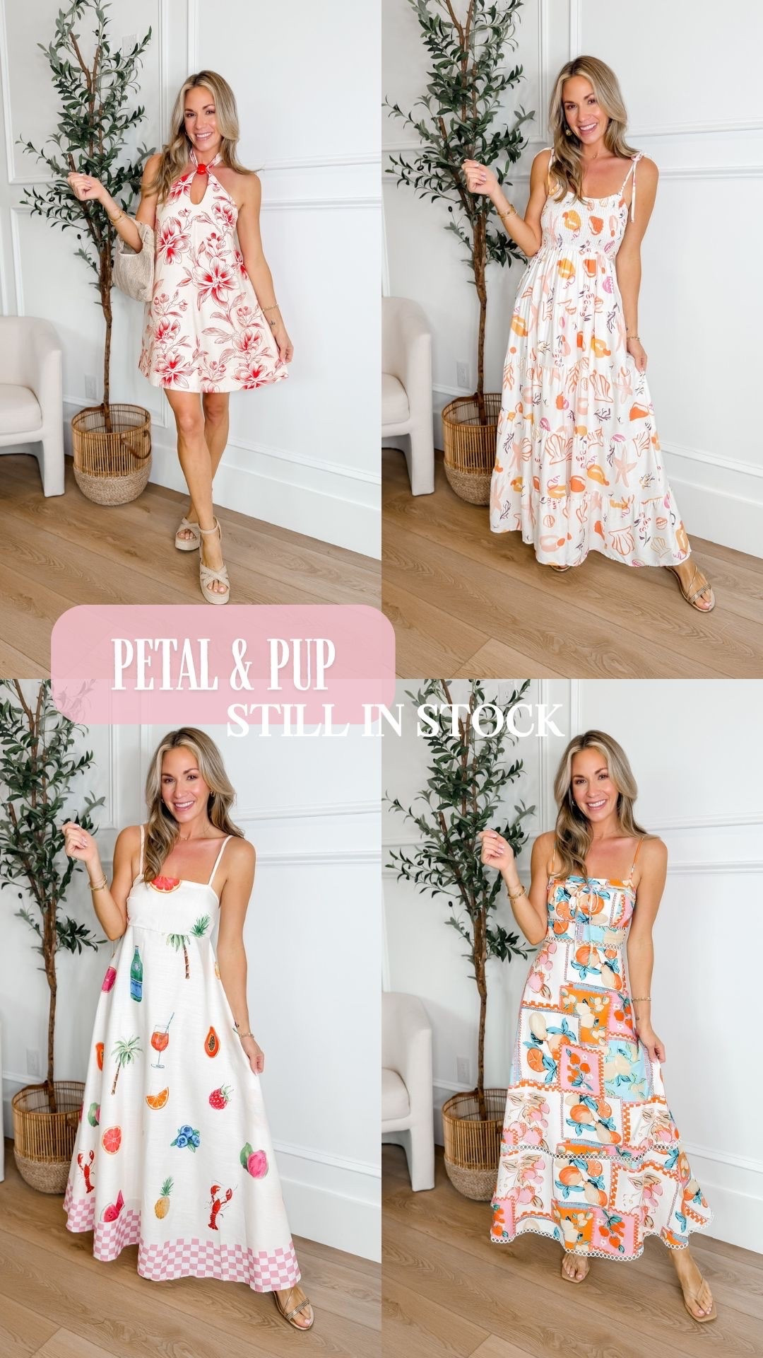 I can’t believe these new dresses from Petal & Pup are still in stock! They make the perfect vacation outfits or summer special occasion dresses! 🌸🌺

#LTKootd #LTKPetite #LTKSeasonal