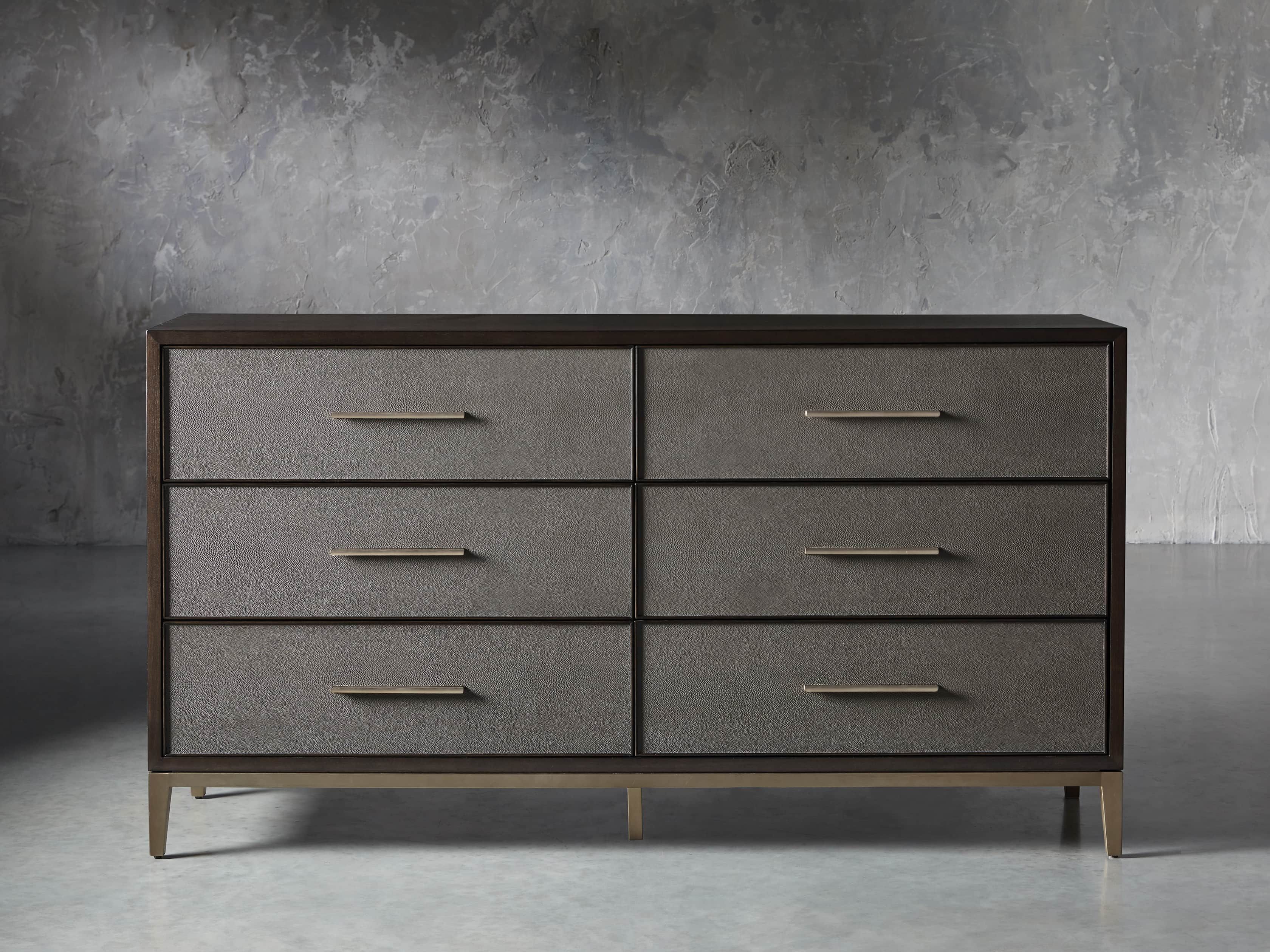 Malone Six Drawer Dresser | Arhaus