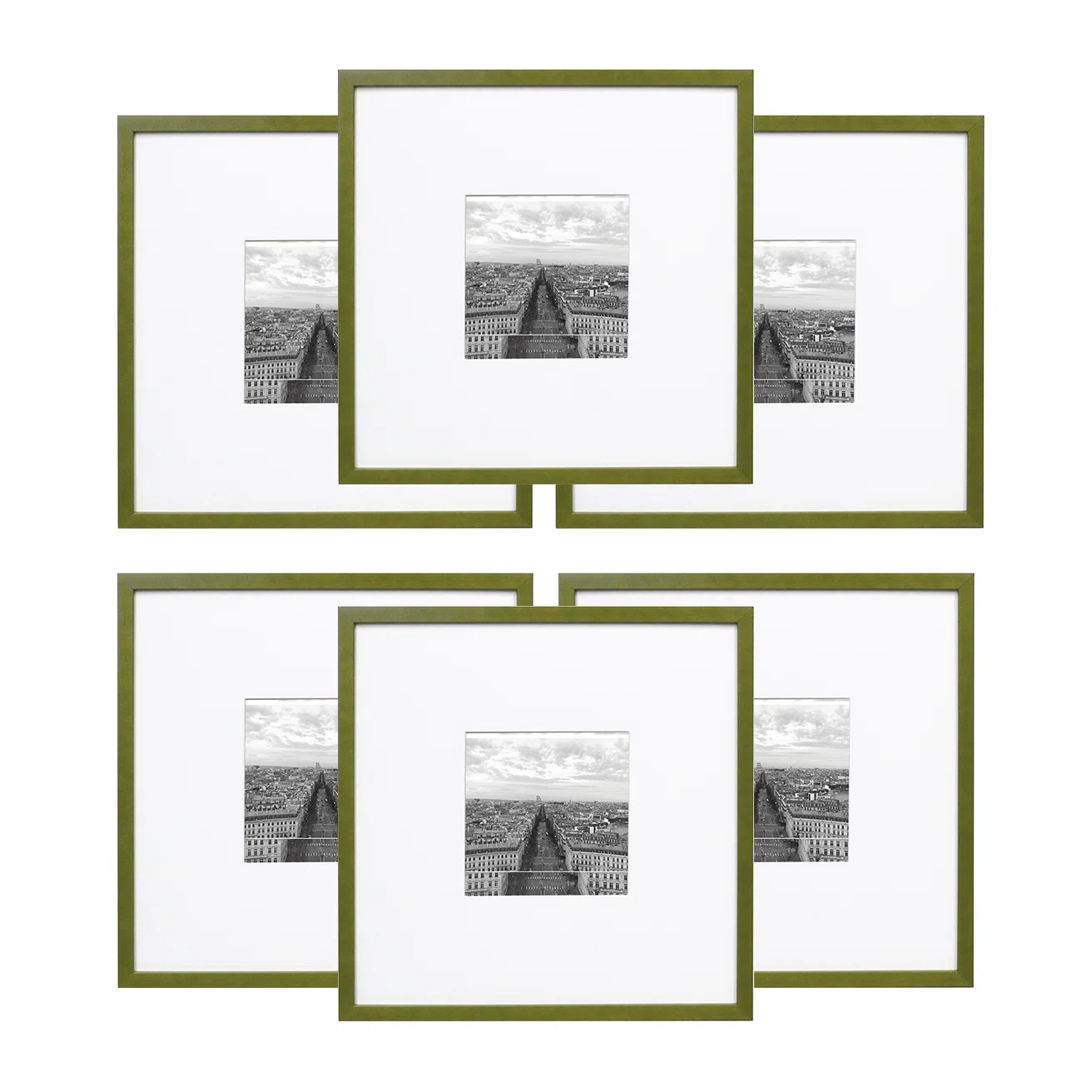 Gallery Wall Wood Frame Set (Set of 6) | Wayfair North America