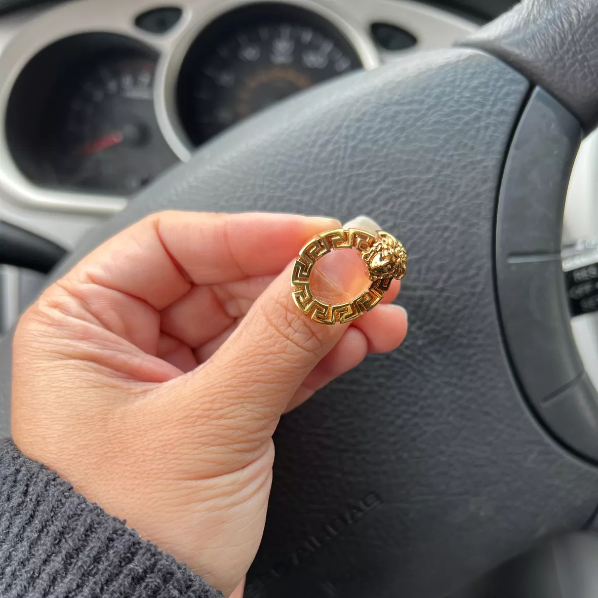 Phoenix Wrap Ring in Vintage Gold curated on LTK