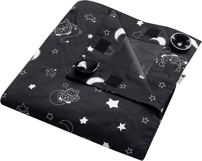 Tommee Tippee Sleeptight Portable Blackout Blind Medium Star and Moon Print | Amazon (UK)