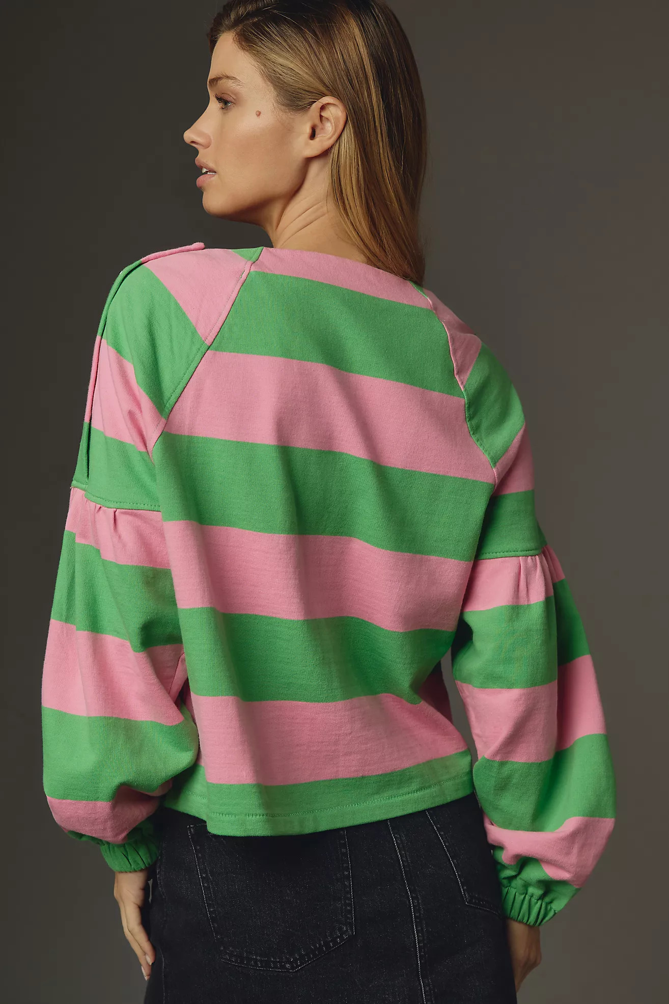 Maeve French Terry Sweatshirt | Anthropologie (US)