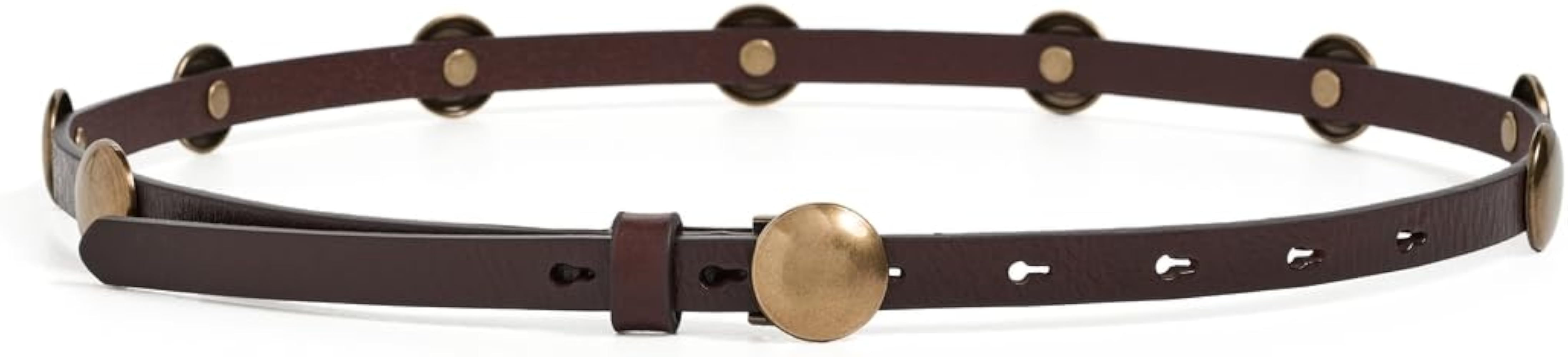 Madewell Women's Skinny Studded Belt | Amazon (US)