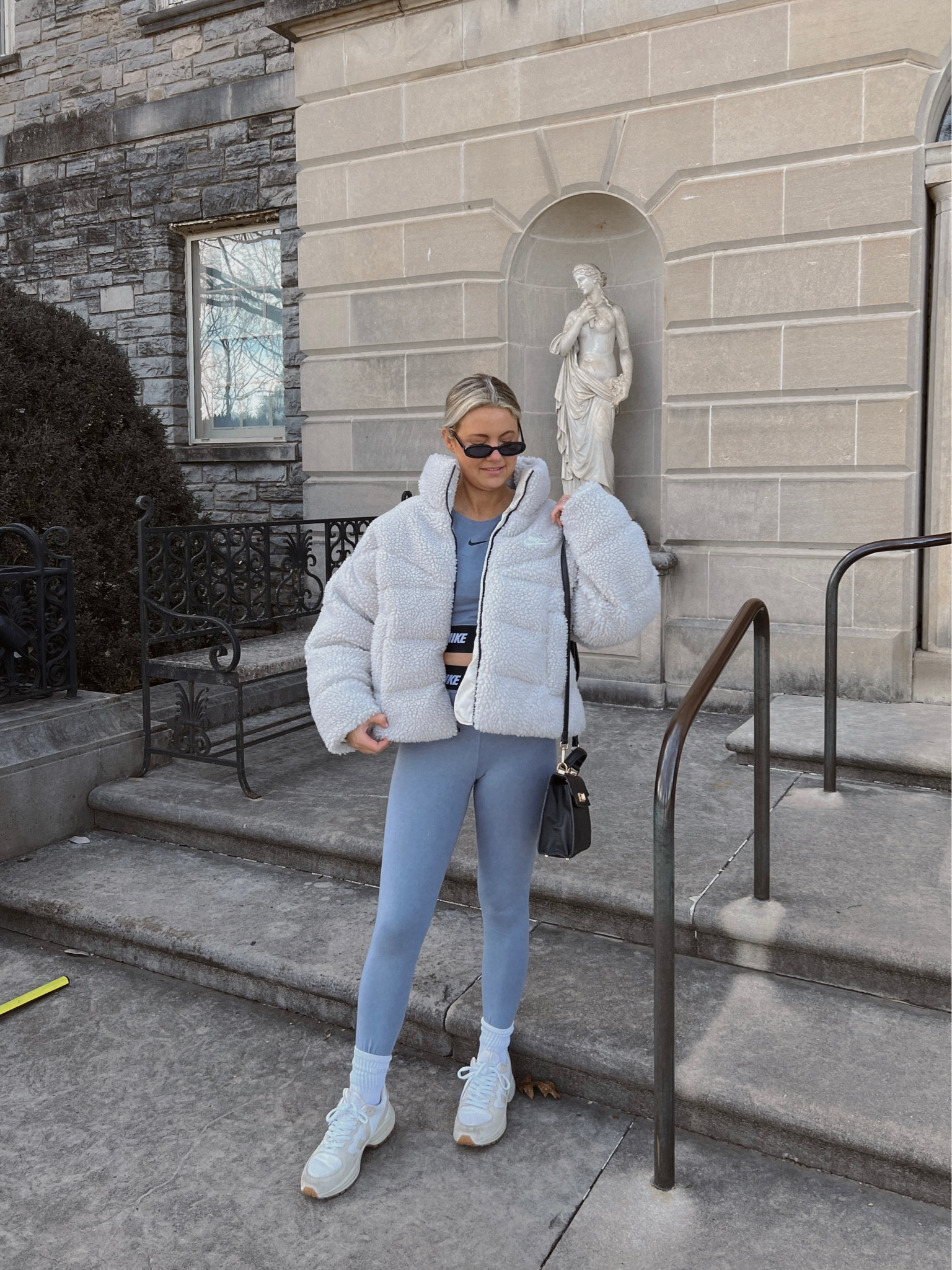 Cute workout outfit, Sherpa puffer jacket, Revolve favorites 

#LTKstyletip #LTKFind #LTKfit