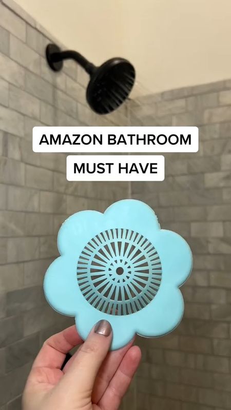 Amazon Bathroom Must Have - Hair Catcher Flower Shower Drain Covers

#LTKhome #LTKunder50 #LTKFind