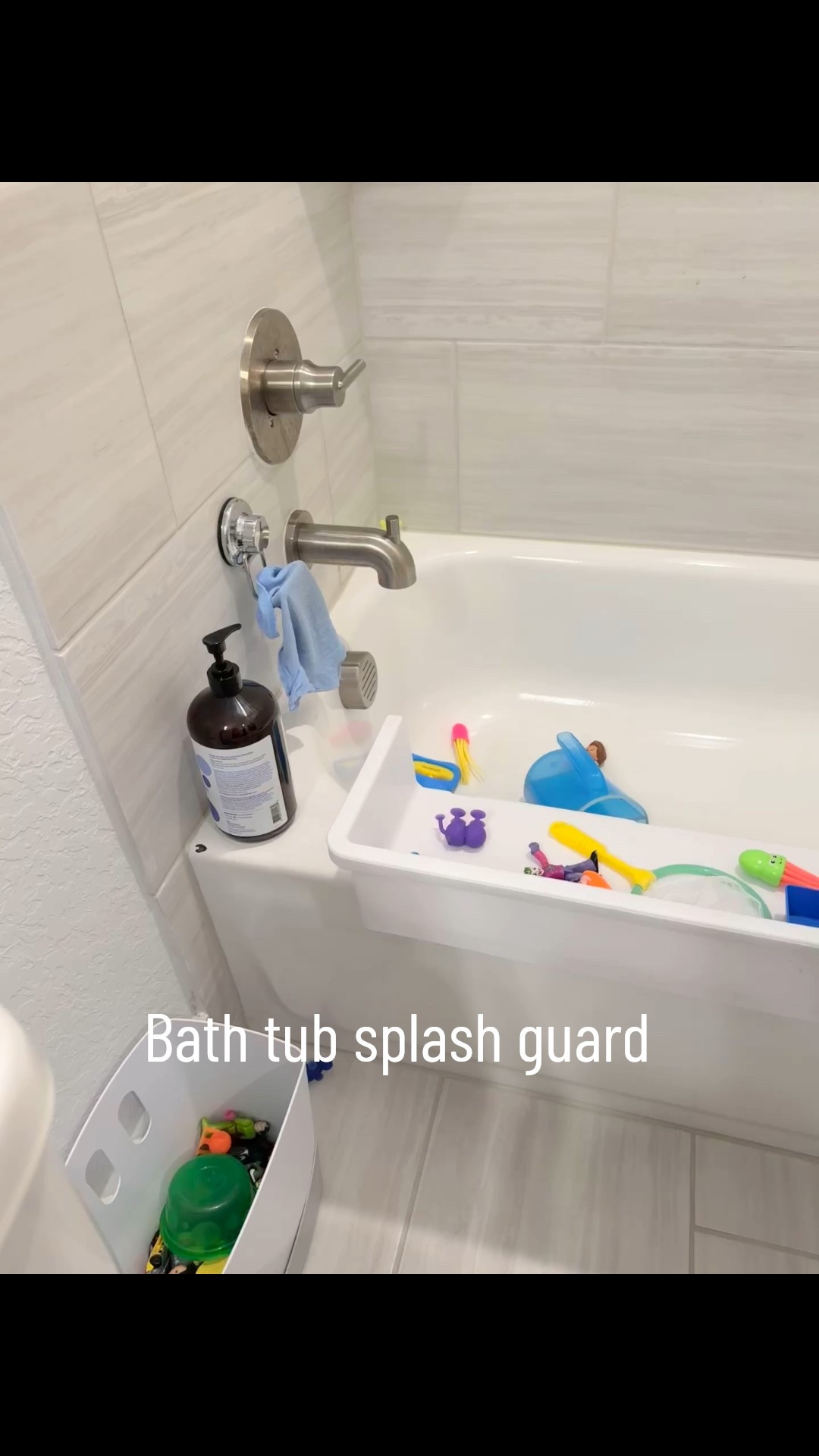 Sanity saver! My boys love to crash cars and action figures in the bath tub and this tub topper saves us from constant wet floors. It doubles as a great play area. 

Toddler bath time, baby bath time

#LTKBaby #LTKKids #LTKFamily