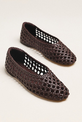 Shira Woven Ballet Flats | Anthropologie (US)