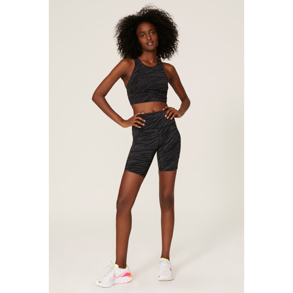 Lululemon Fast and Free High Rise Shorts multicolored-green-print | Rent the Runway