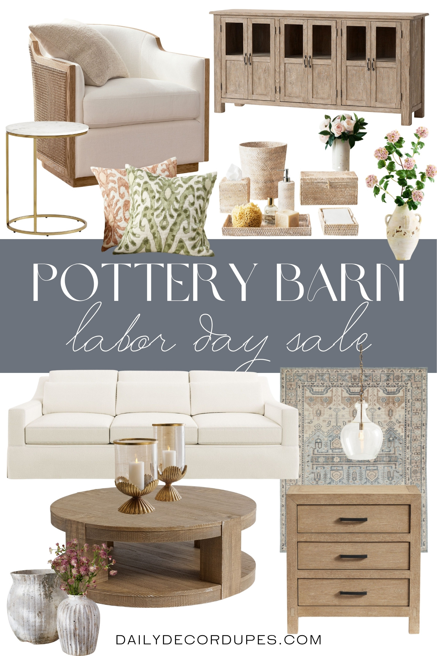 Pottery Barn’s Labor Day Sale is here with up to 70% off, making it a great time to refresh your home with beautiful, timeless pieces. From cozy seating and statement furniture to rugs, lighting, and decorative accents, there are so many options for creating a warm and inviting space. This sale is perfect for those larger home updates or simply adding a few finishing touches to your living room, bedroom, or dining area. If Pottery Barn has been on your wish list, this is definitely a sale worth browsing before the favorites sell out. 🏡🛍️✨

Home more affordable option find similar look for less budget friendly affordable cheap cheaper beautiful pretty. Clearance sale coupon code discount code promo code luxury Inspo inspiration inspired by idea ideas Love like these? I share multiple every day in my FB group.
#PotteryBarn #PotteryBarnSale #LaborDaySale #HomeDecorSale #FurnitureSale #PotteryBarnFinds #HomeDecorFinds #LivingRoomDecor #SaleAlert #HomeRefresh 

 #LTKHome
