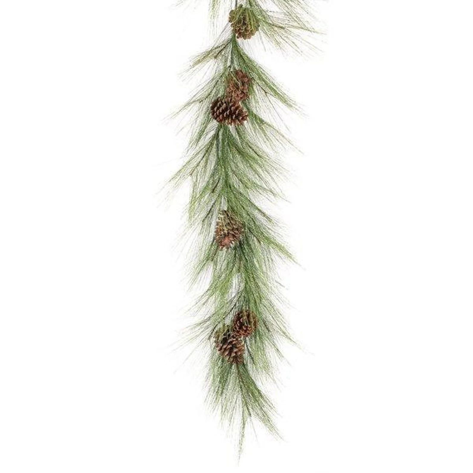 6' Faux Long Needle Pine Garland  Christmas Garland - Etsy | Etsy (US)