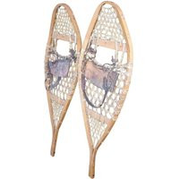 Primitive Pair Of Antique Wood Snow Shoes With Leather | Etsy (US)