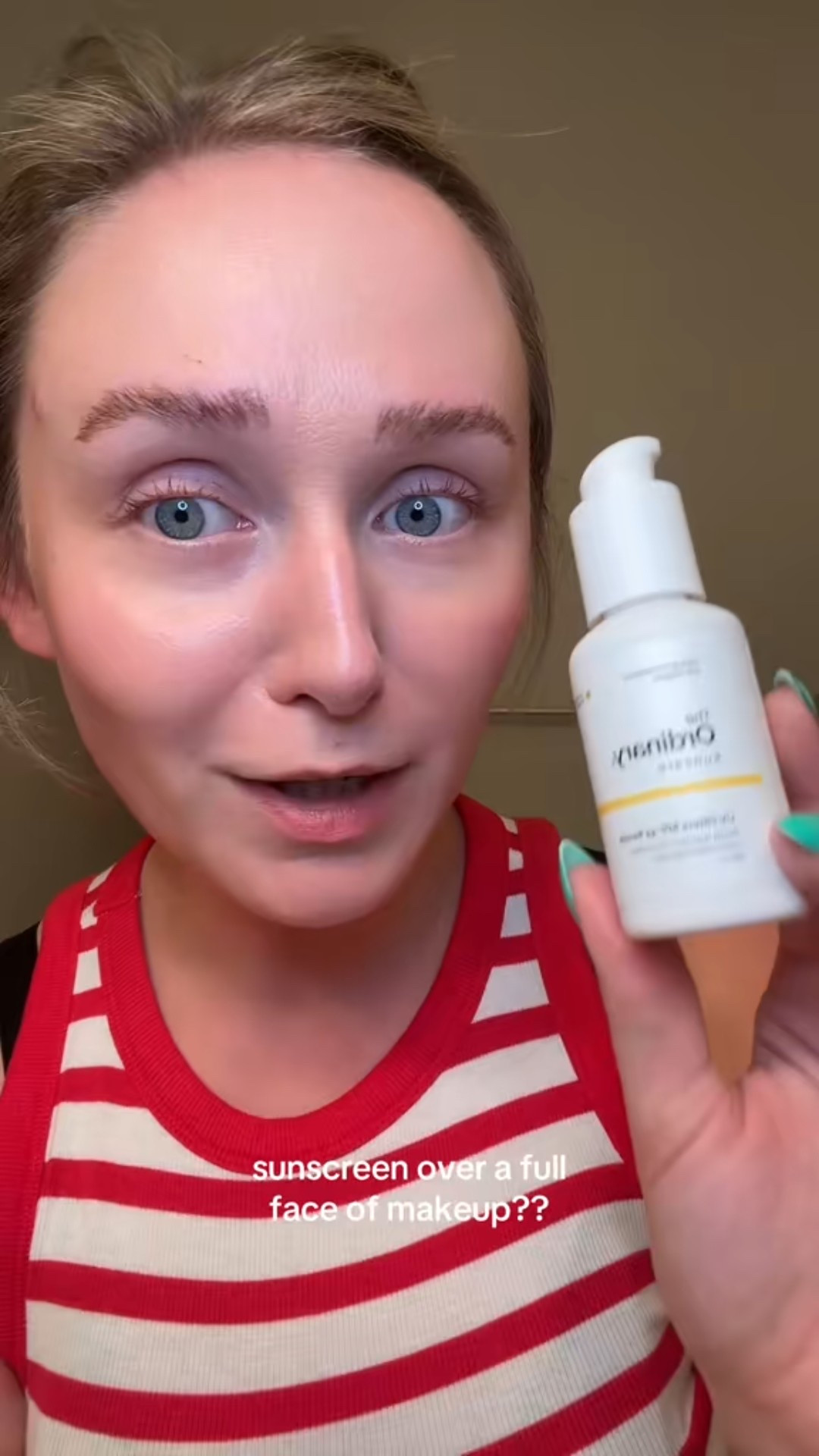 A serum sunscreen that can even go over your foundation?!

#LTKBeauty #LTKFindsUnder50