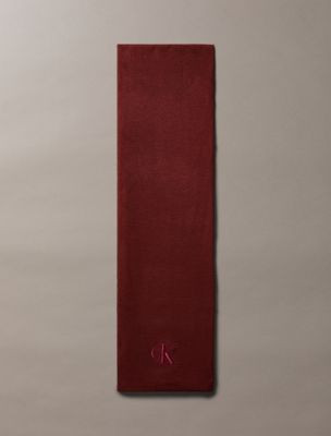Embroidered Monogram Logo Scarf | Calvin Klein | Calvin Klein (US)