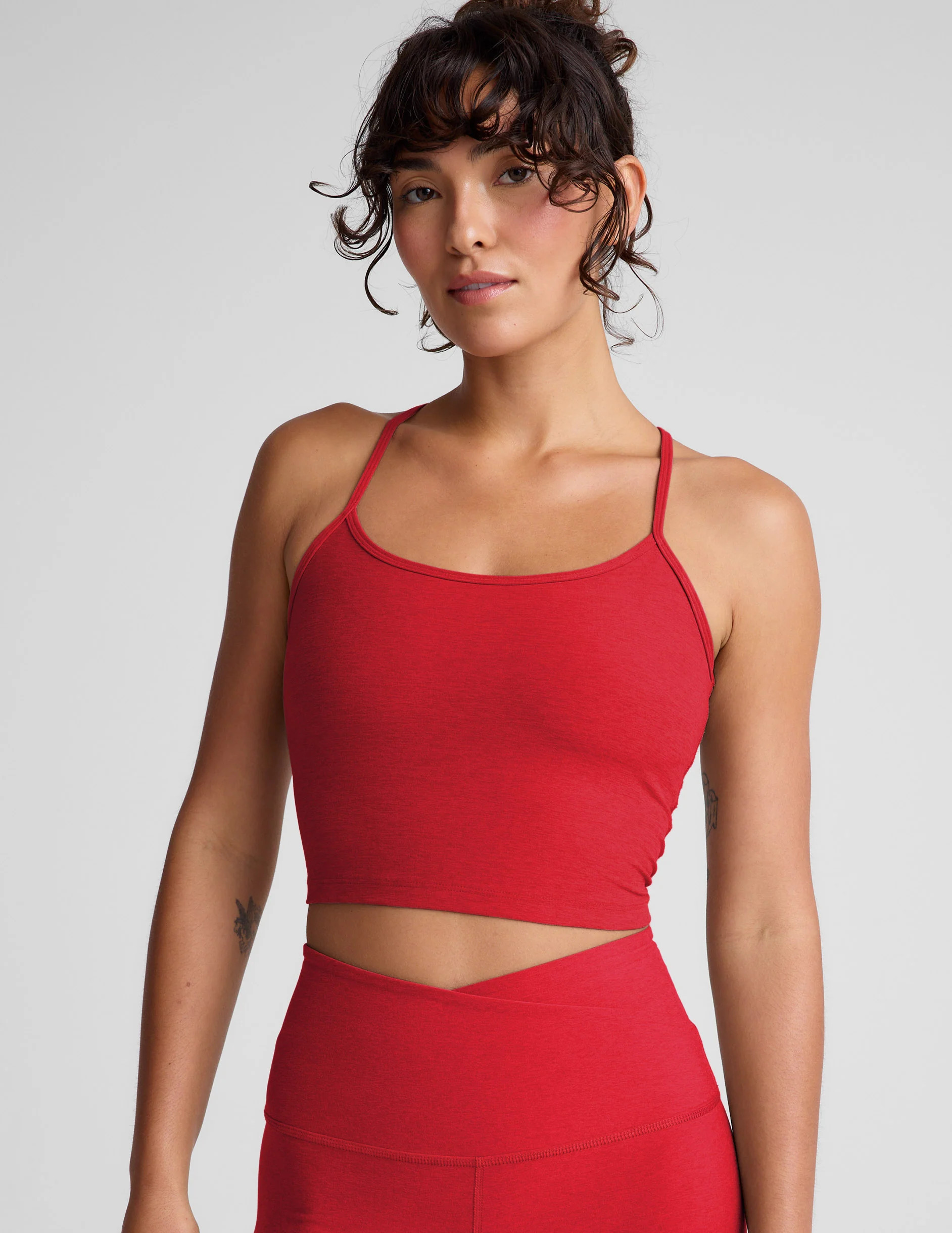 Spacedye Slim Racerback Cropped Tank | Beyond Yoga | Beyond Yoga