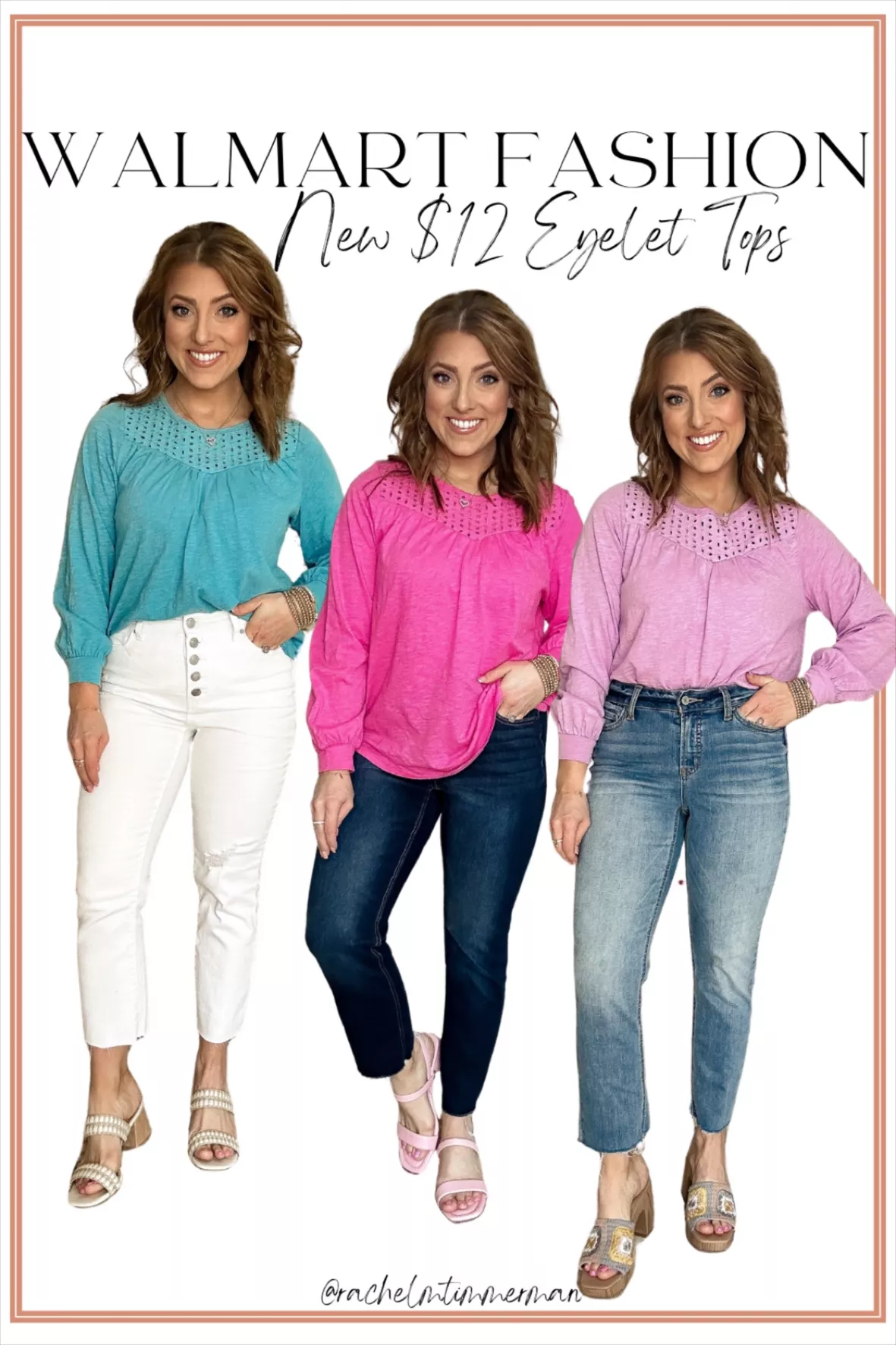 Time and Tru Women's Eyelet Top … curated on LTK