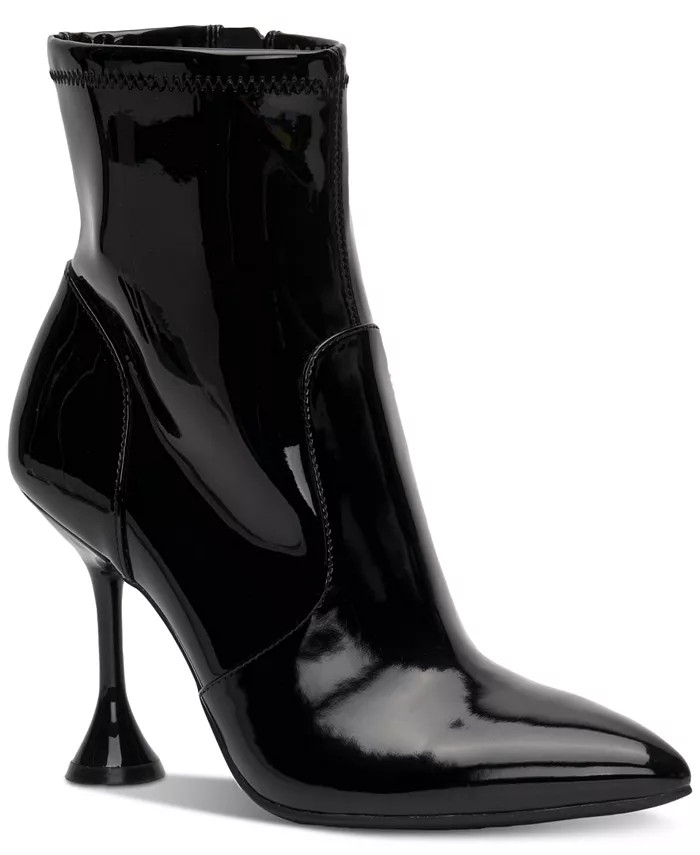 INC International Concepts Women's Ibrina Stretch Booties, Created for Macy's & Reviews - Booties... | Macys (US)