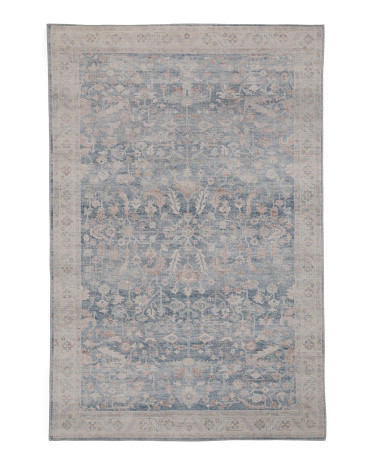 Vintage Look Flat Weave Area Rug | TJ Maxx