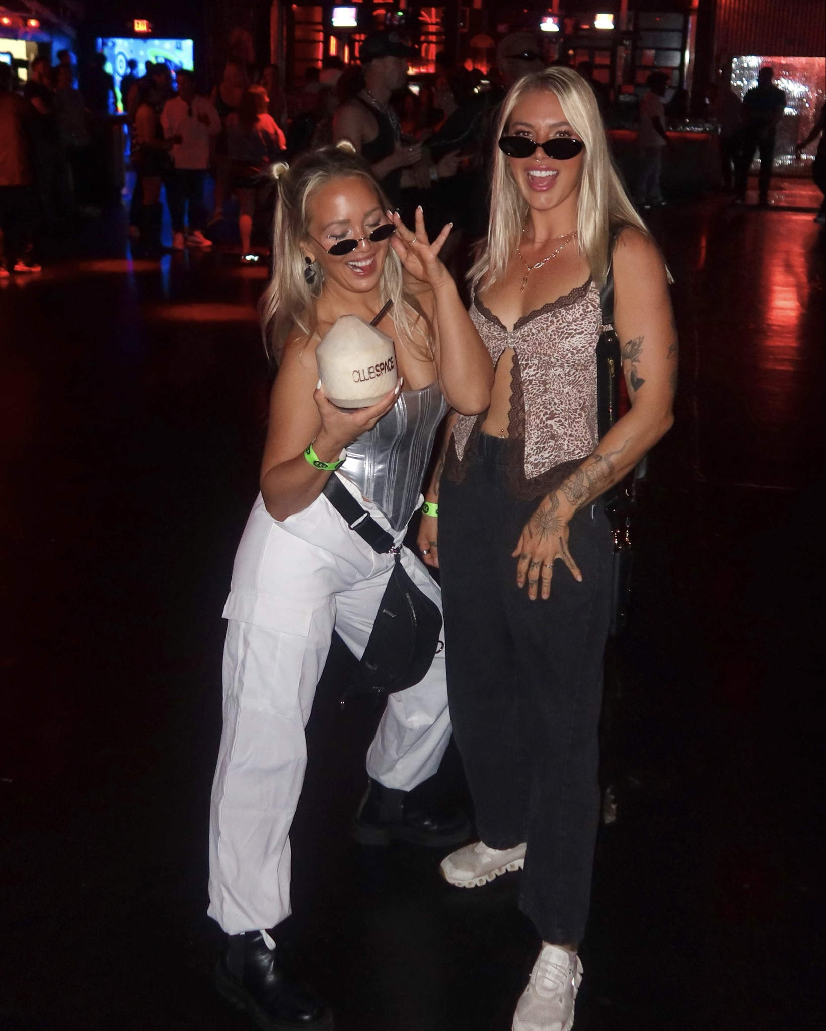 Cute little club look for Space in Miami 🪩🪐👽