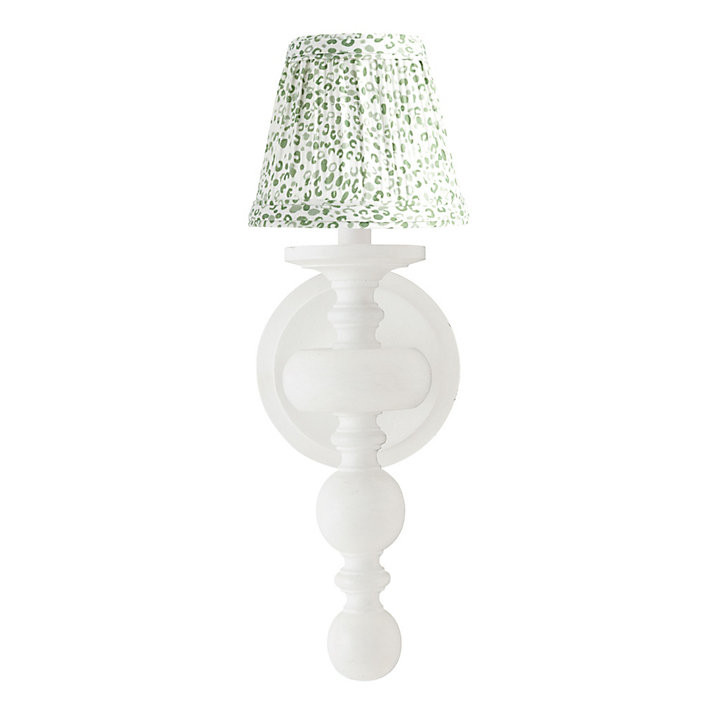 Peyton 1 Light Wood Sconce & Carved Mango Detail with Shade Options | Ballard Designs, Inc.