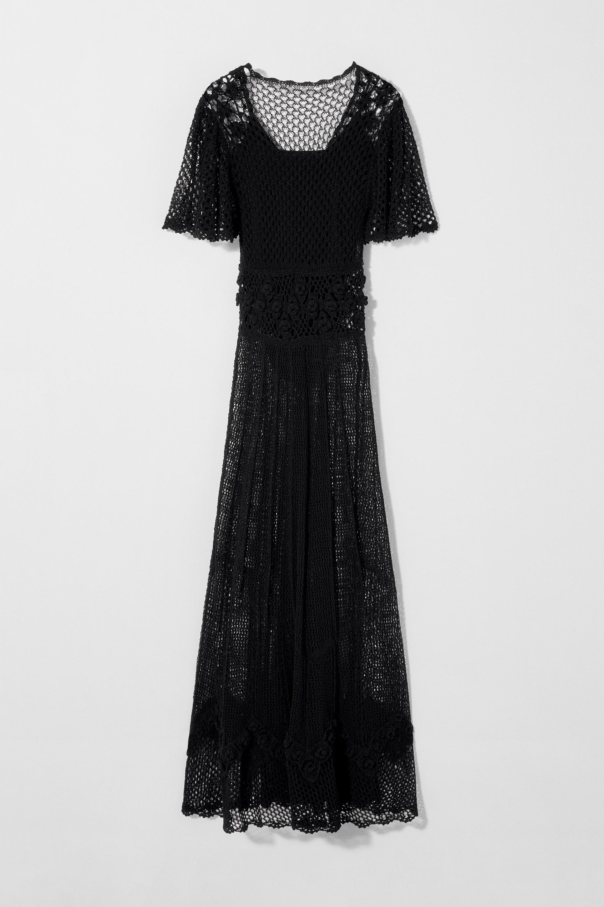 CROCHET KNIT DRESS KATE MOSS X ZARA | Zara UK