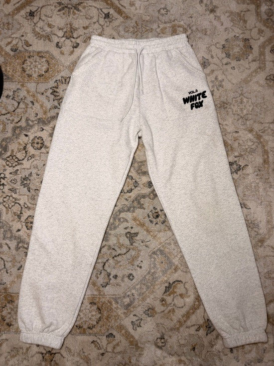 White Fox Light Heather Gray Sweatpants | Poshmark