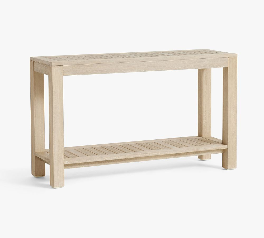 Indio FSC® Eucalyptus Console Table | Pottery Barn (US)
