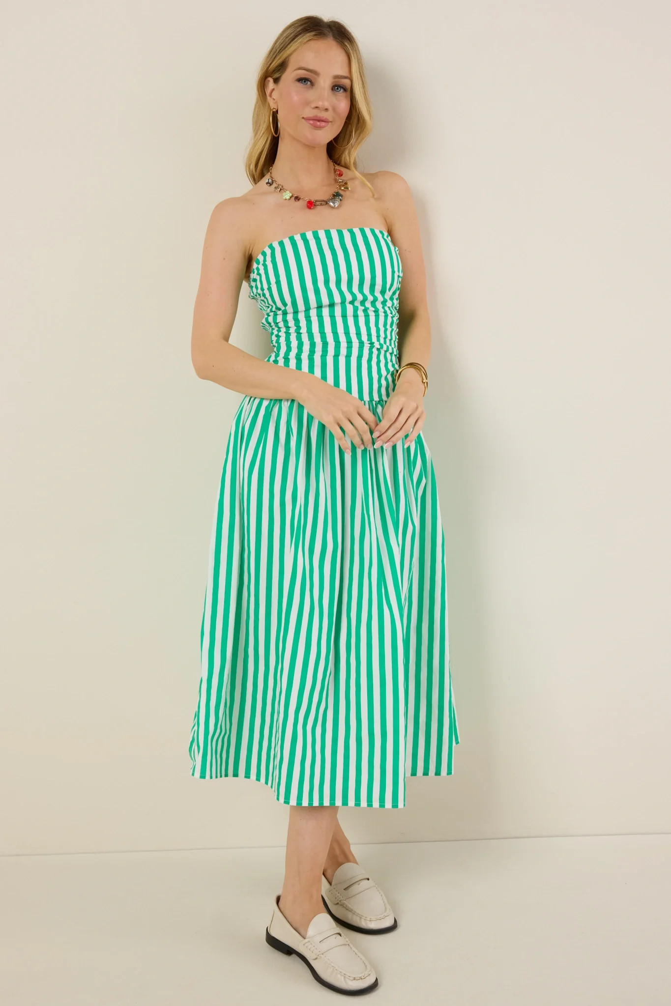 Jaylen Dress- Green | Avara