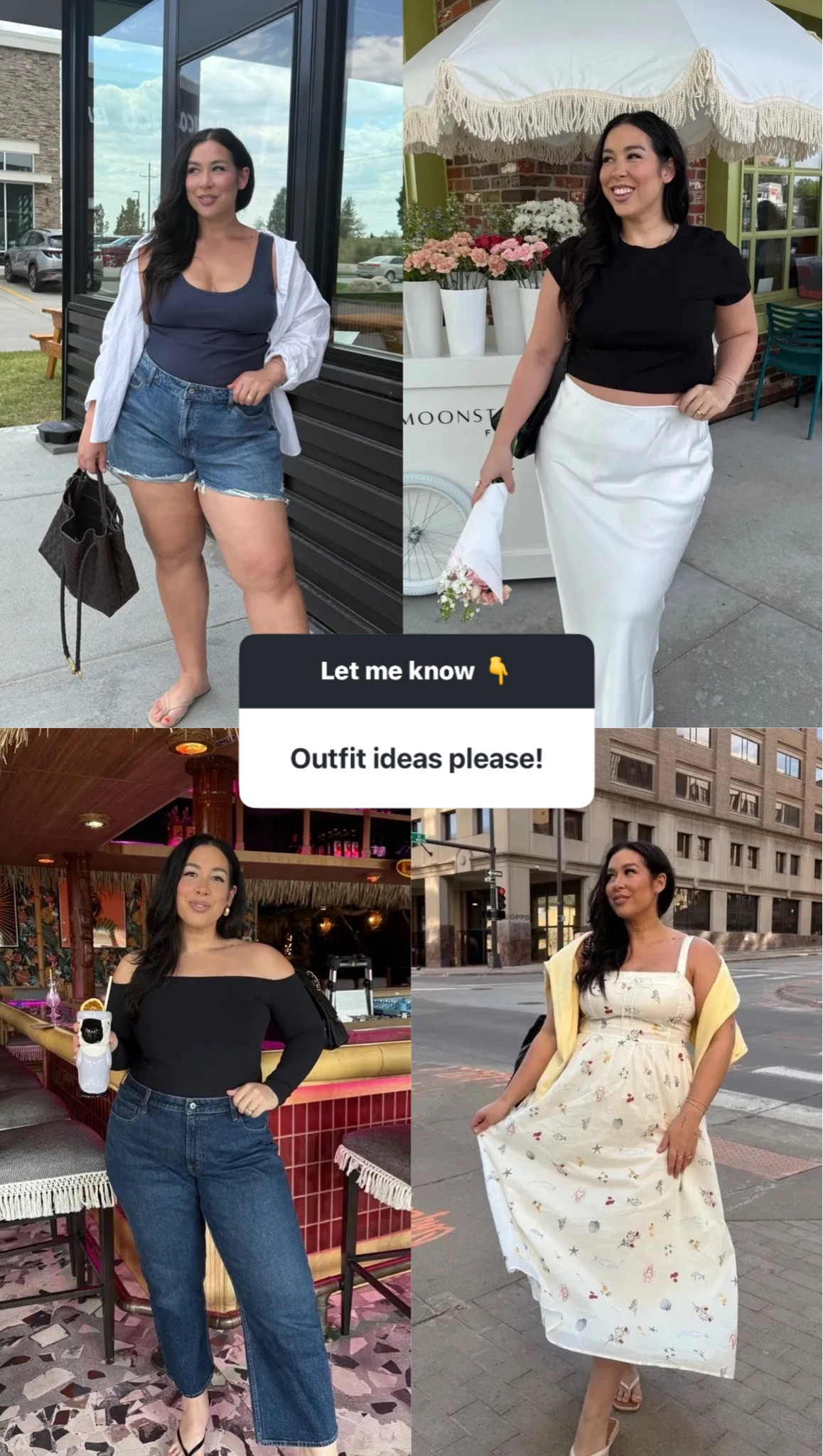 Midsize outfit ideas! 
-
-
-
Midsize fashion, everyday outfit ideas, trendy fashion, ootd, mom style, spring fashion, spring styles

#LTKMidsize #LTKOver40 #LTKootd