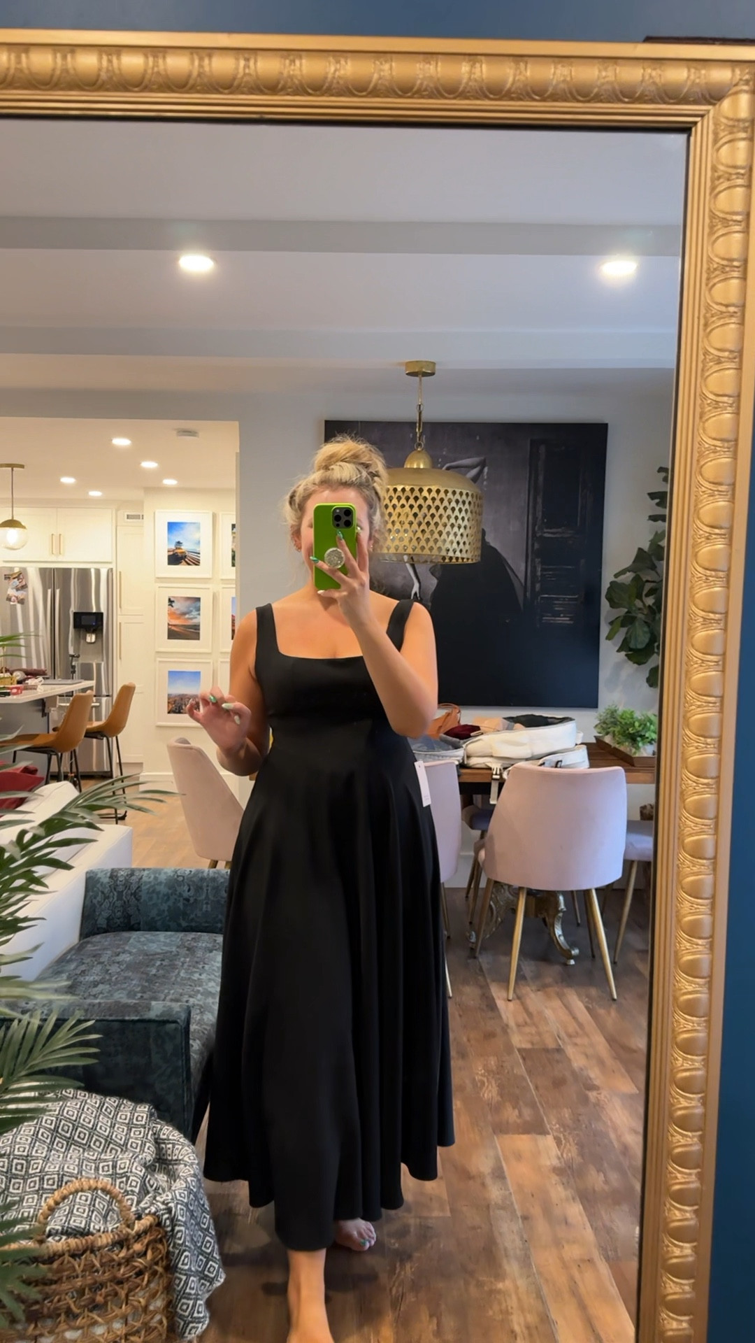 Viral odd muse midi dress wearing an xl but got the straps taken up 

#LTKStyleTip #LTKWedding #LTKMidsize