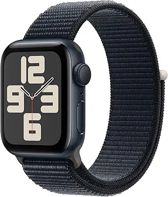 Apple Watch SE (2nd Gen) [GPS 40mm] Smartwatch with Midnight Aluminum Case with Midnight Sport Lo... | Amazon (US)