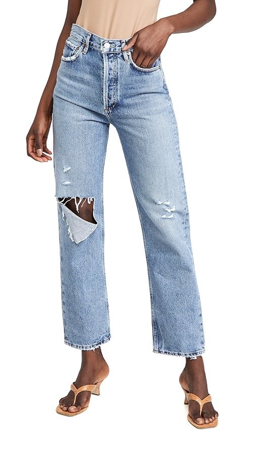 The 90's Pinch Waist Jeans | Shopbop