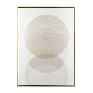 Novogratz 1- Panel Abstract Framed Wall Art 65 in. x 47 in. 043834 - The Home Depot | The Home Depot