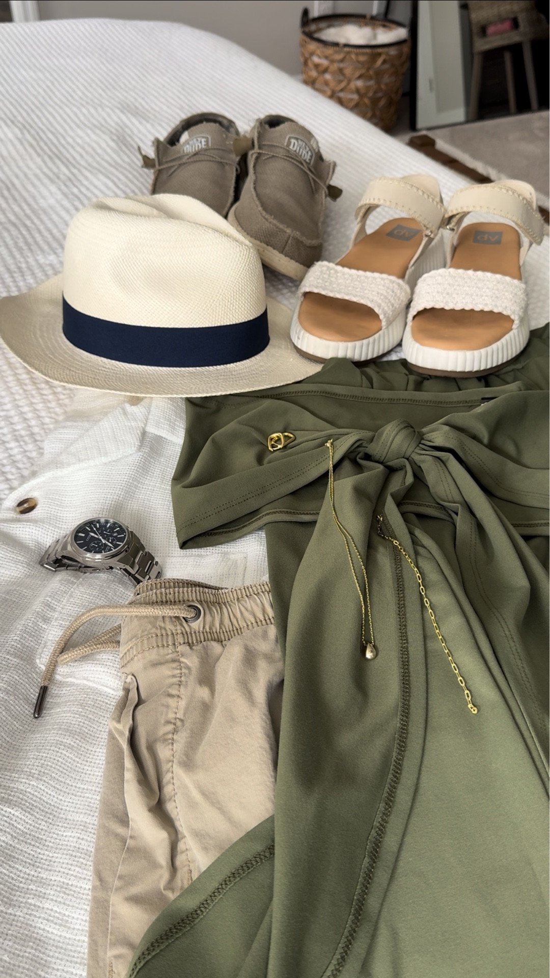 His & hers vacation neutrals 🌴☀️
Easy, elevated looks for your next warm weather getaway 🌺 Think breathable fabrics, soft tones, and effortless accessories 🌊 Linked everything for you 💫 #vacationstyle #hisandhersoutfits #neutralstyle #ltkfashion #resortwear #packwithme

#LTKSeasonal #LTKMens #LTKFindsUnder50