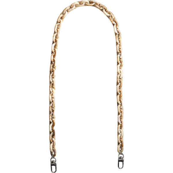 Makeda Sunglass to Face Mask Chain, Tan Tortoise | Maisonette
