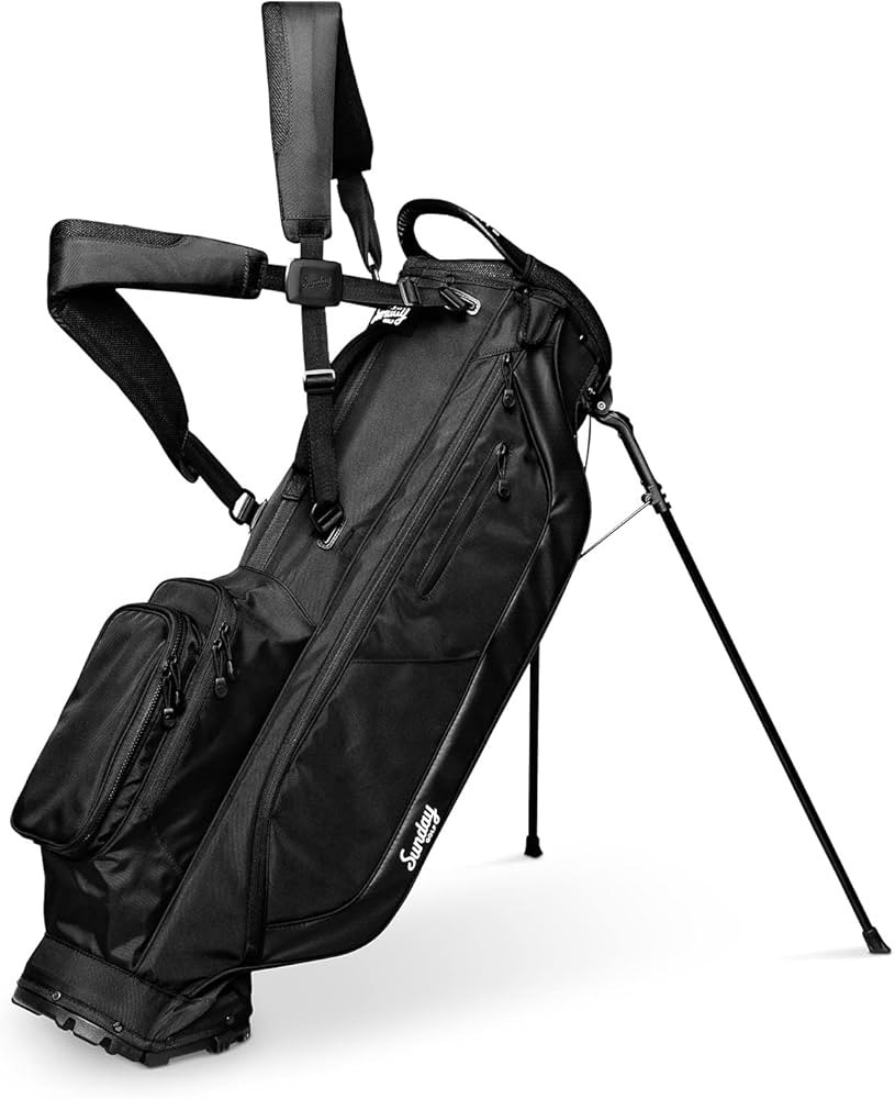 The Cruiser by Sunday Golf - Lightweight Full-Size Stand Bag with self-Balancing Double Strap - C... | Amazon (US)