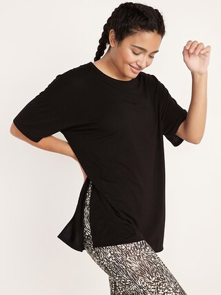 Oversized UltraLite All-Day Performance T-Shirt for Women | Old Navy (US)