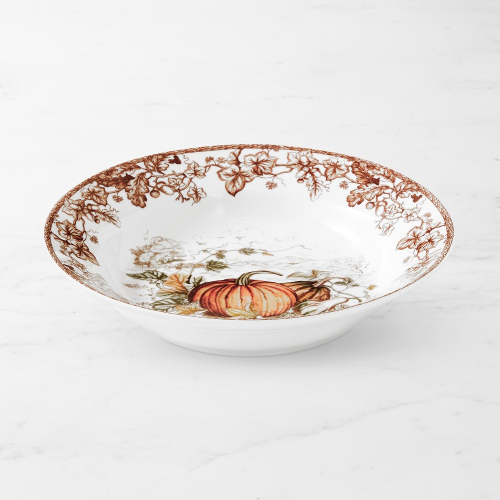 Plymouth Pumpkin Pasta Bowls, Set of 4 | Williams-Sonoma CA