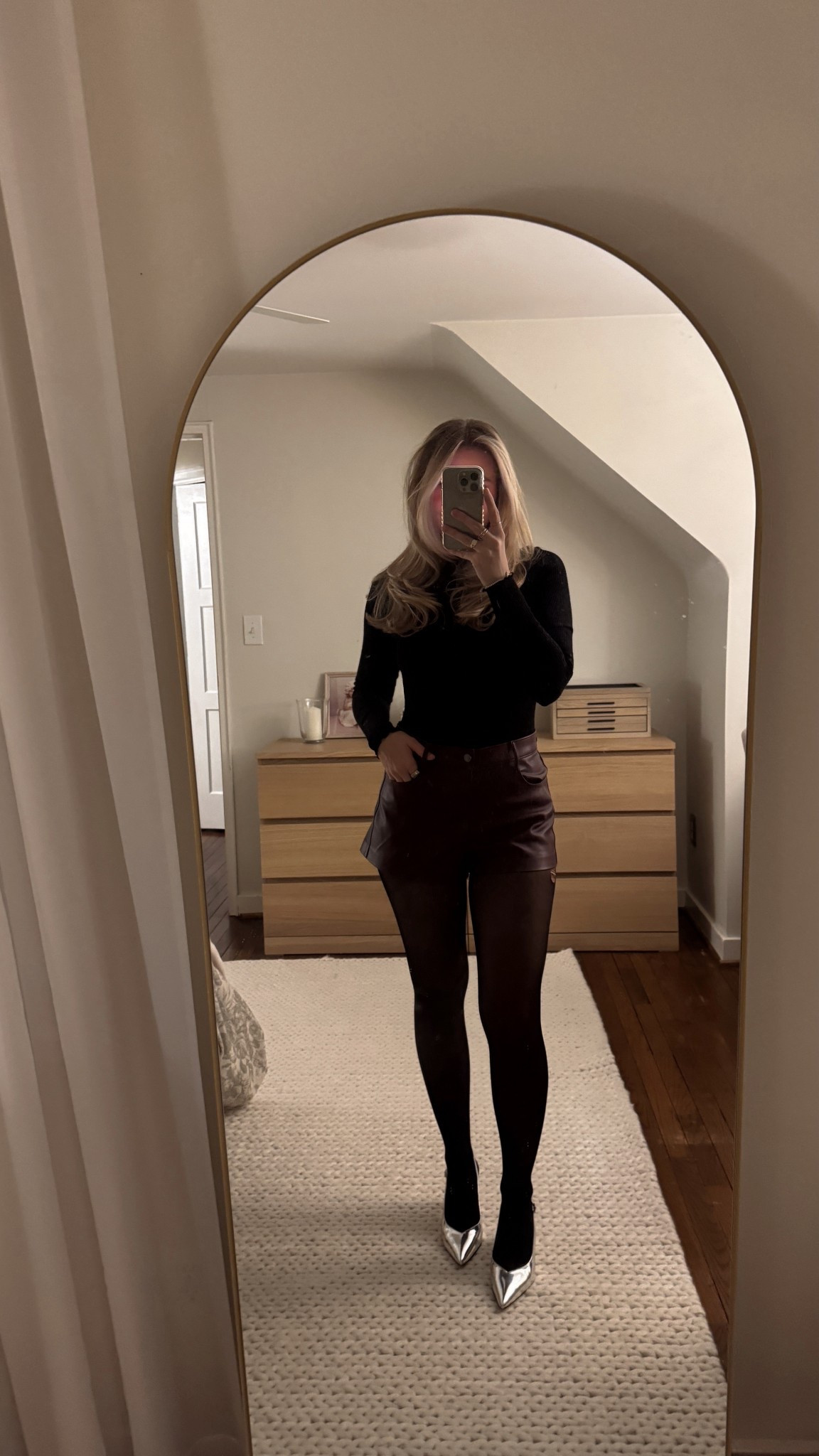 Best leather shorts for the winter and holidays! Wearing a 27. 

#LTKHoliday #LTKootd #LTKSeasonal