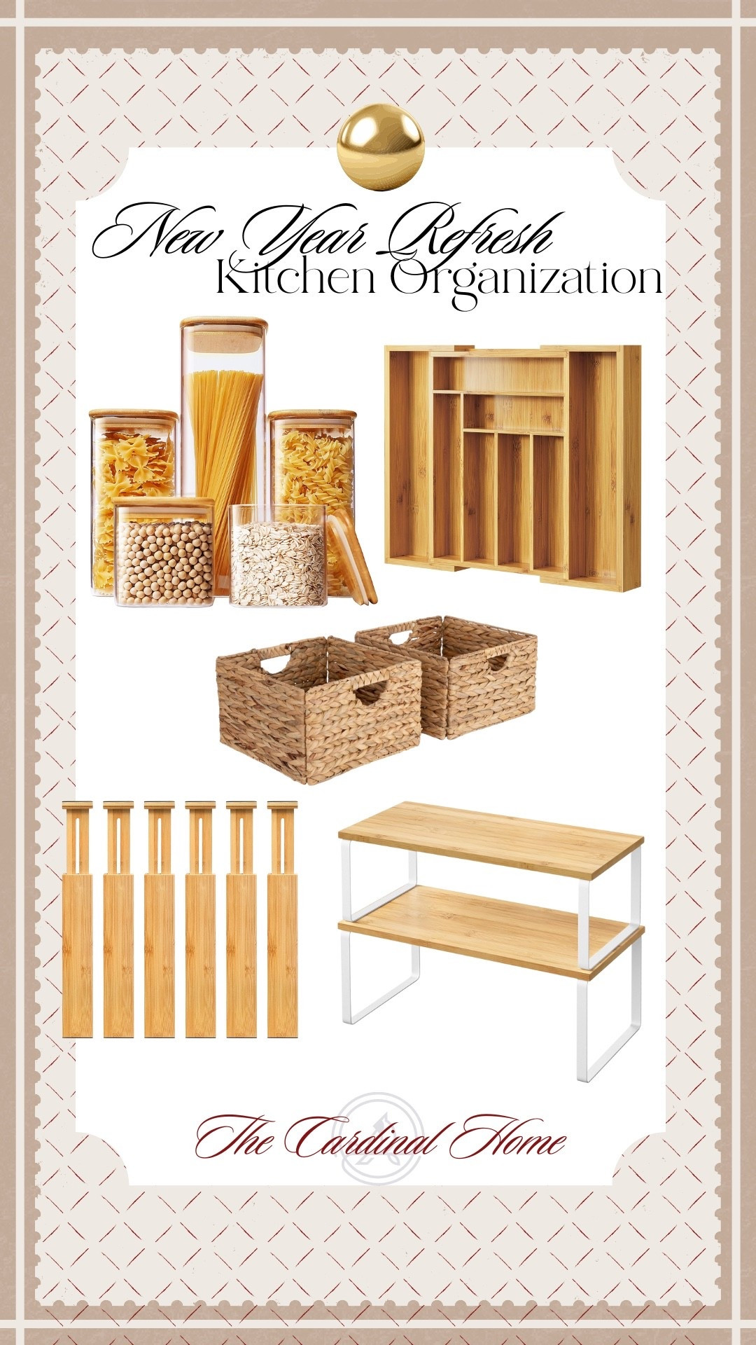 An organized kitchen makes daily life feel so much easier 🤍
These are practical, timeless pieces that help keep cabinets and drawers neat while still looking beautiful on display.

Small upgrades that make a big impact.

#KitchenOrganization
#PantryOrganization
#OrganizedKitchen
#HomeOrganization
#LTKhome
#LTKfinds
#NeutralKitchen
#KitchenStorage
#PantryGoals
#FunctionalHome

#LTKmomlife #LTKHome #LTKFindsUnder50