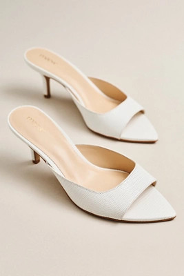 Maeve Ponted-Toe Mules | Anthropologie (US)