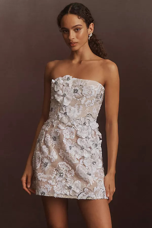Helsi Caprice Strapless Mini Dress | Anthropologie (US)