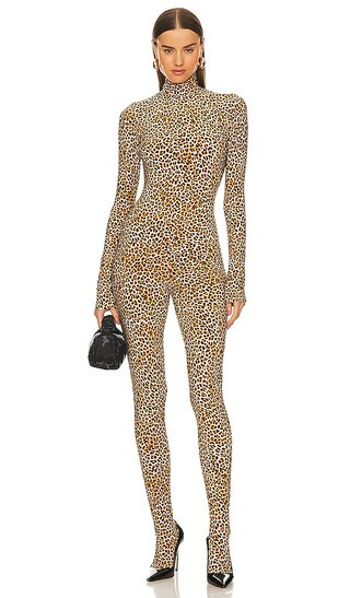 Slim Fit Turtle Catsuit With Footsie | Revolve Clothing (Global)