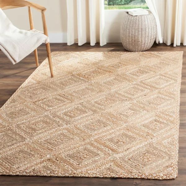 Abrahams Flatweave Geometric Rug | Wayfair North America