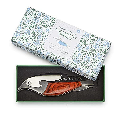 Two's Company Flight of Fancy 3-in-1 Bottle Opener in Gift Box | Amazon (US)