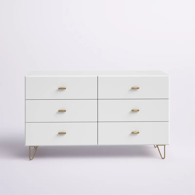 Herschel 6 - Drawer Dresser | Wayfair North America