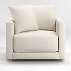 Gather Swivel Chair + Reviews | Crate & Barrel | Crate & Barrel