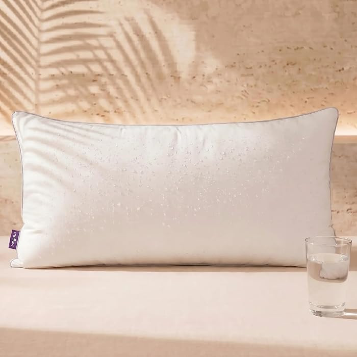 Mellow Almohada de hotel, tama\u00f1o King, impermeable y resistente a las manchas, funda hipoale... | Amazon (US)