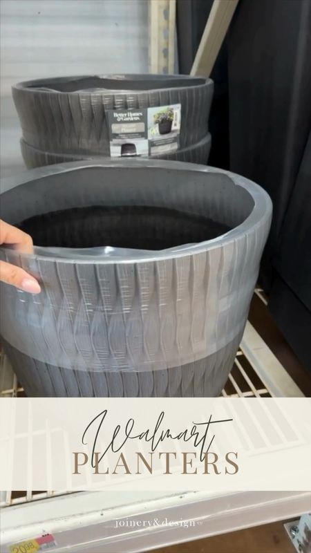 Planters under $30 at Walmart, just in time for spring! Which one is your favorite? Let me know in the comments 🌷

#basket #frontporch #backyard #pot #herb 

#LTKfindsunder50 #LTKSeasonal #LTKhome