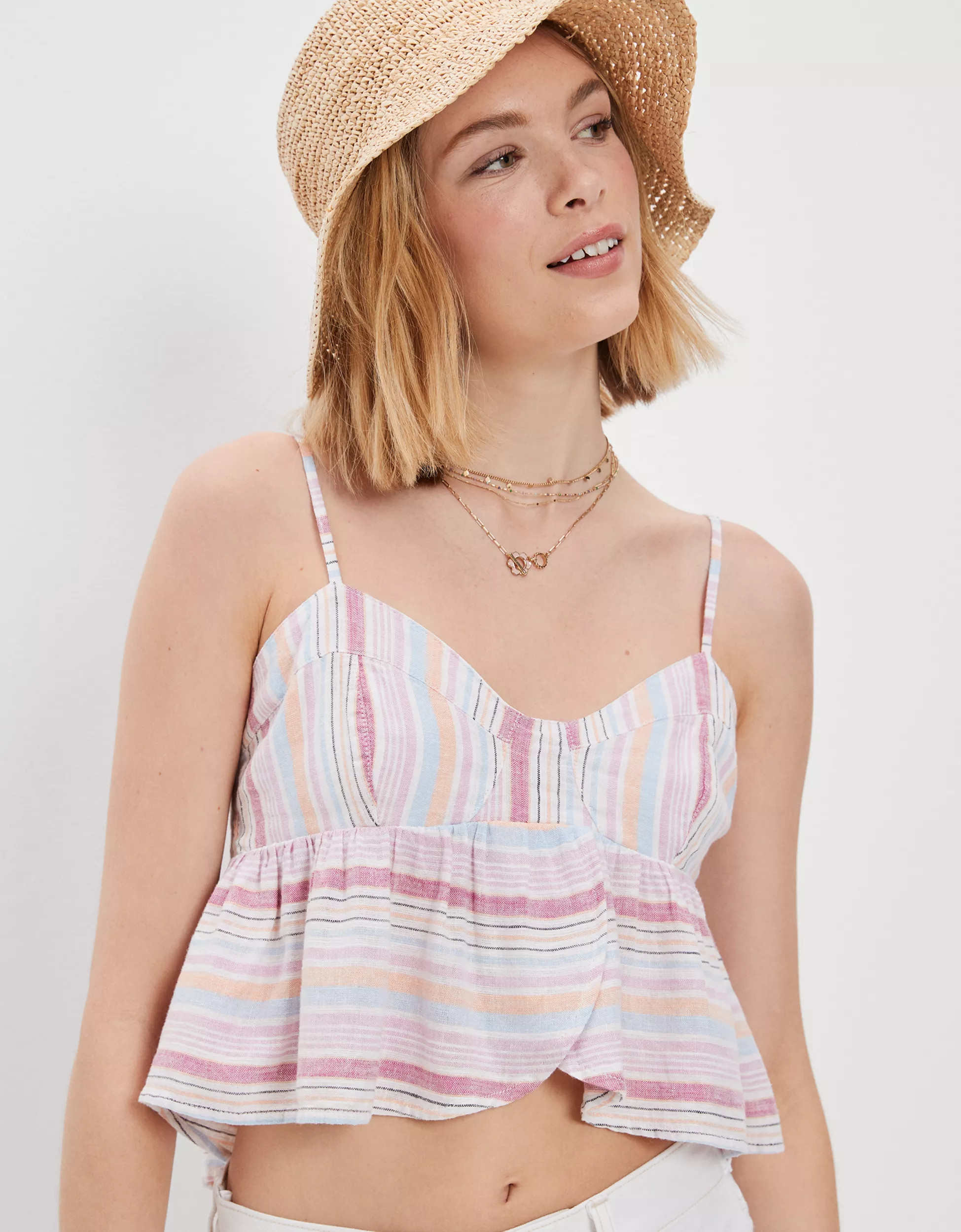 AE Babydoll Cami | American Eagle Outfitters (US & CA)