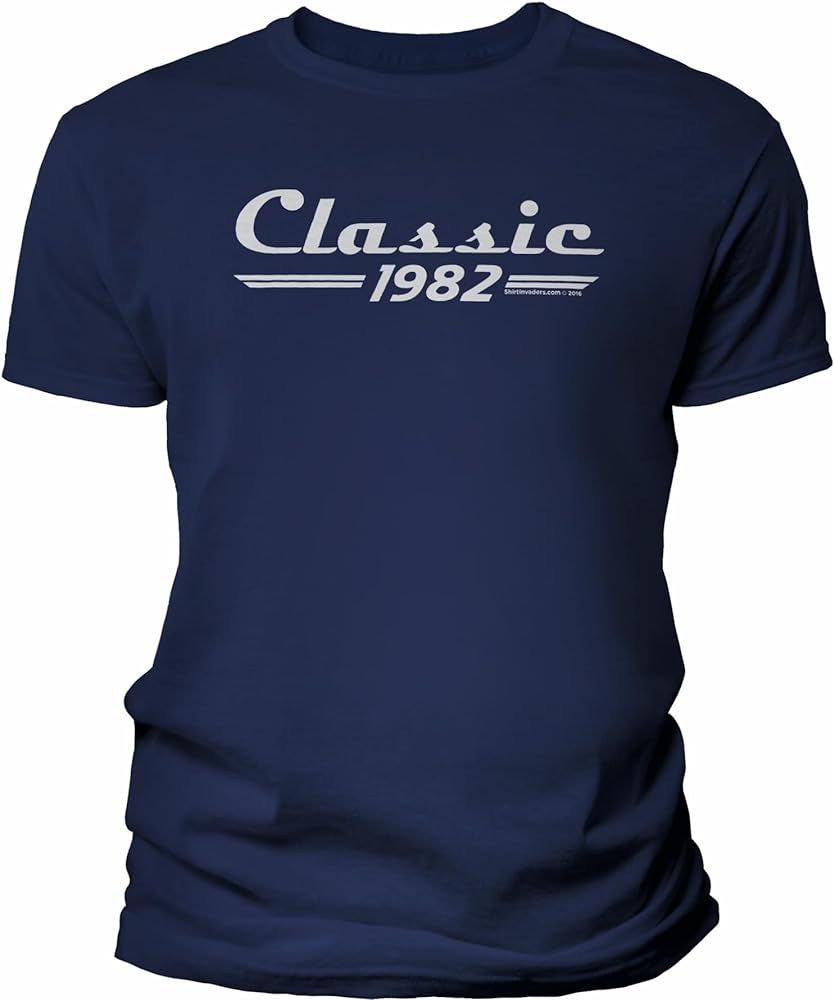 41st Birthday Gift Shirt for Men - Classic Retro 1982-41st Birthday Gift | Amazon (US)